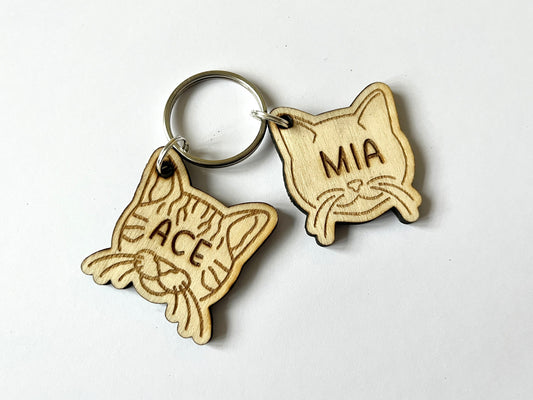 Cat - Pet Keyring