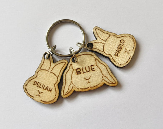 Rabbit - Pet Keyring