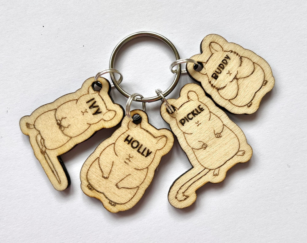 Rodent - Pet Keyring